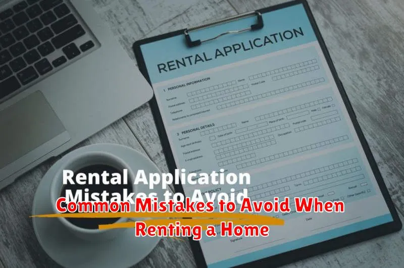 Common Mistakes to Avoid When Renting a Home