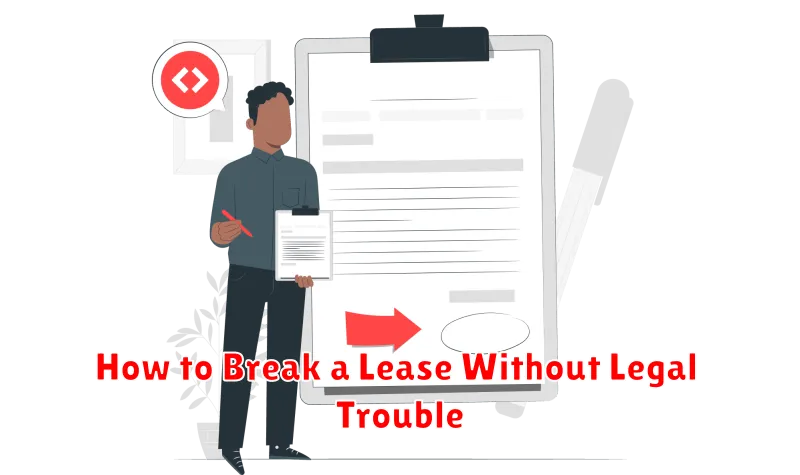 How to Break a Lease Without Legal Trouble