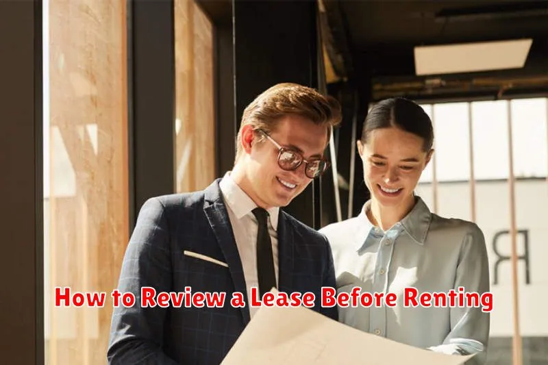 How to Review a Lease Before Renting