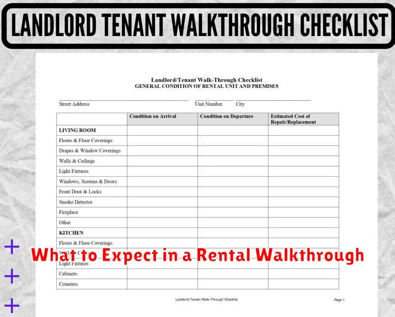 What to Expect in a Rental Walkthrough